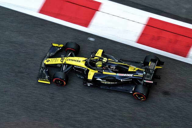 Photo4 LaPresse 30 11 2019 Abu Dhabi, United Arab Emirates Grand Prix Formula One Abu Dhabi 2019 In the pic: Daniel Ricciardo (AUS) Renault Sport F1 Team RS19  Copyright: xPhoto4 LaPressex