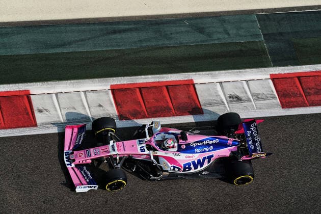 Photo4 LaPresse 30 11 2019 Abu Dhabi, United Arab Emirates Grand Prix Formula One Abu Dhabi 2019 In the pic: Sergio Perez (MEX) Racing Point F1 Team RP19  Copyright: xPhoto4 LaPressex