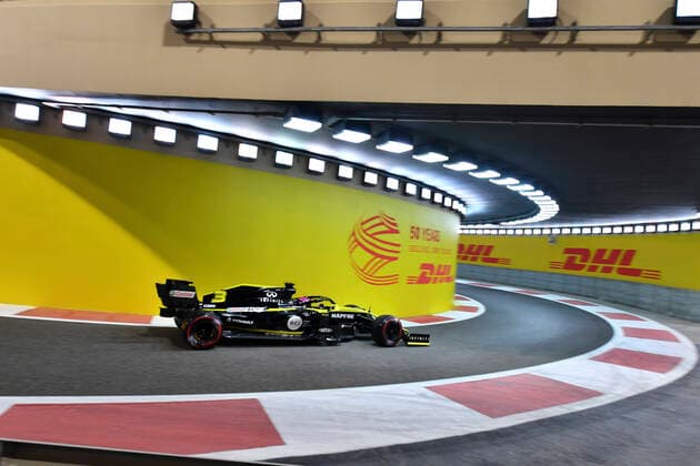 Motorsports: FIA Formula One World Championship, WM, Weltmeisterschaft 2019, Grand Prix of Abu Dhabi, 3 Daniel Ricciardo (AUS, Renault F1 Team), Abu Dhabi United Arab Emirates