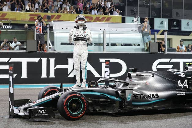 Lewis Hamilton; Mercedes Grand Prix, formula 1 GP, Abu Dhabi, Yas Marina Circuit, VAE, 30.11.2019 Photo:mspb Jean Petin Lewis Hamilton; formula 1 GP, Abu Dhabi,