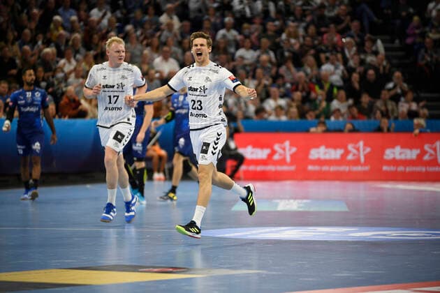 Rune Dahmke (THW Kiel, 23), Handball, Männer, THW Kiel vs Montpellier HB, Champions-League, 9. Spieltag, Gruppenphase, 30.11.19 Kiel Sparkassen-Arena Schleswig-Holstein Germany
