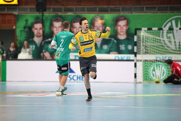 Patrick Groetzki (Rhein-Neckar Loewen 24) GER, Handball, 1. Bundesliga, TSV GWD Minden gegen Rhein-Neckar Loewen, 30.11.2019 Minden Copyright: xStrohdiekx Eibner-Pressefotox EP_jsk