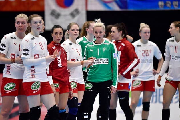 Danmark moeder Sydkorea, i den indledende runde i Gruppe B, under Kvindernes Haandbold VM i Kumamoto Prefectural Gymnasium i Japan, soendag den 1. december 2019.. , Kumamoto Copyright: BoxAmstrupx COP222 spdk20191201-141036-L