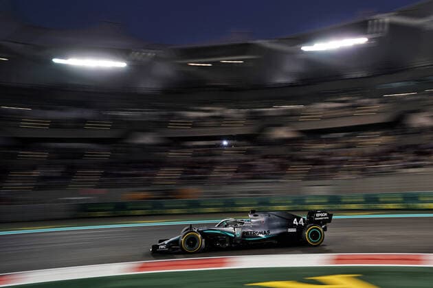 Photo4 LaPresse 01 12 2019 Abu Dhabi, United Arab Emirates Grand Prix Formula One Abu Dhabi 2019 In the pic: Lewis Hamilton (GBR) Mercedes AMG F1 W10  Copyright: xPhoto4 LaPressex