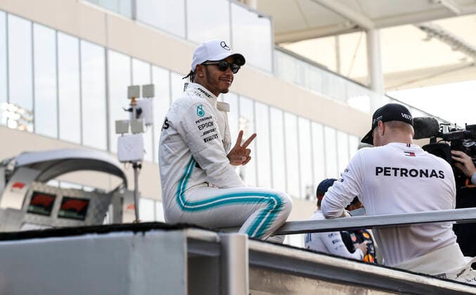 Motorsports: FIA Formula One World Championship, WM, Weltmeisterschaft 2019, Grand Prix of Abu Dhabi, 44 Lewis Hamilton (GBR, Mercedes AMG Petronas Motorsport), Abu Dhabi United Arab Emirates