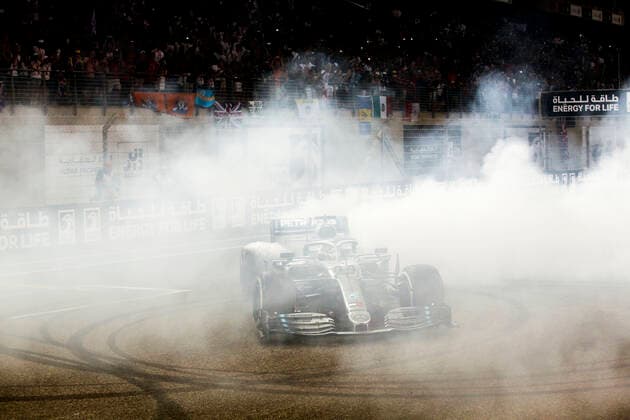 Motorsports: FIA Formula One World Championship, WM, Weltmeisterschaft 2019, Grand Prix of Abu Dhabi, 44 Lewis Hamilton (GBR, Mercedes AMG Petronas Motorsport), Abu Dhabi United Arab Emirates