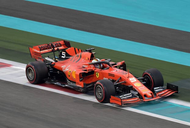 FORMULA 1 ETIHAD AIRWAYS ABU DHABI GRAND PRIX 2019 01.12.2019, Yas Marina Circuit, Abu Dhabi, FORMULA 1 ETIHAD AIRWAYS ABU DHABI GRAND PRIX 2019 , im Bild Sebastian Vettel (GER 5), Scuderia Ferrari Mission Winnow