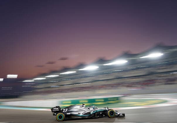 FORMULA 1 ETIHAD AIRWAYS ABU DHABI GRAND PRIX 2019 01.12.2019, Yas Marina Circuit, Abu Dhabi, FORMULA 1 ETIHAD AIRWAYS ABU DHABI GRAND PRIX 2019 , im Bild Valtteri Bottas (FIN 77), Mercedes-AMG Petronas Motorsport