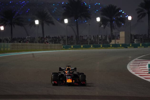 FORMULA 1 ETIHAD AIRWAYS ABU DHABI GRAND PRIX 2019 01.12.2019, Yas Marina Circuit, Abu Dhabi, FORMULA 1 ETIHAD AIRWAYS ABU DHABI GRAND PRIX 2019 , im Bild Max Verstappen (NEL 33), Aston Martin Red Bull Racing