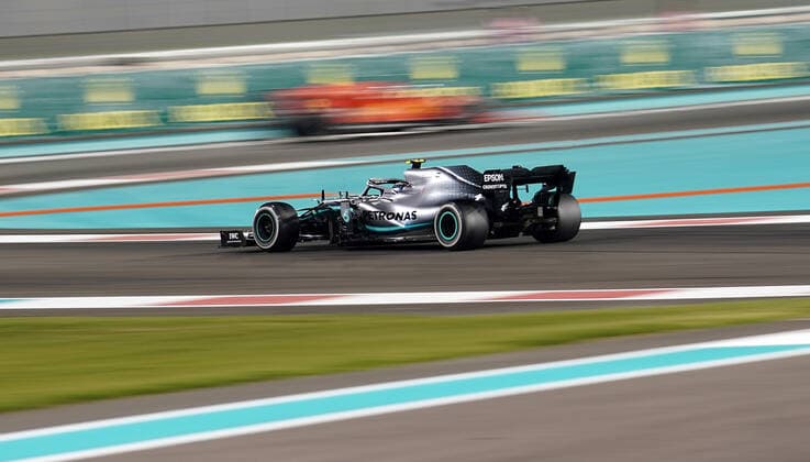 FORMULA 1 ETIHAD AIRWAYS ABU DHABI GRAND PRIX 2019 01.12.2019, Yas Marina Circuit, Abu Dhabi, FORMULA 1 ETIHAD AIRWAYS ABU DHABI GRAND PRIX 2019 , im Bild Valtteri Bottas (FIN 77), Mercedes-AMG Petronas Motorsport