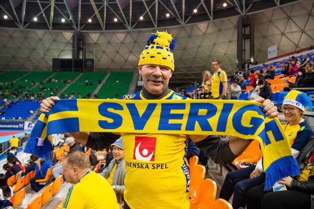 191202 Fans of Sweden ahead of the Women s World Handball Championship match between China and Sweden on December 2, 2019 in Kumamoto. Photo: Ludvig Thunman BILDBYRAN kod LT 35690 bbeng dam women handball handboll world handball championship 2019 sverige sweden china kina publik Copyright: LUDVIGxTHUNMAN BB191202LT001
