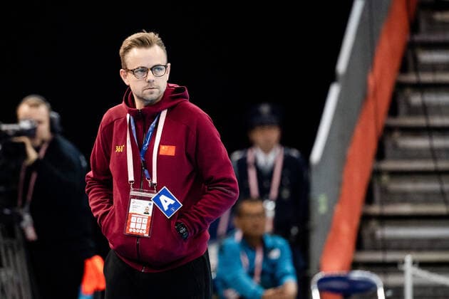 191202 head coach Heine Jensen of China during the Women s World Handball Championship match between China and Sweden on December 2, 2019 in Kumamoto. Photo: Ludvig Thunman BILDBYRAN kod LT 35690 bbeng dam women handball handboll world handball championship 2019 sverige sweden china kina Copyright: LUDVIGxTHUNMAN BB191202LT014