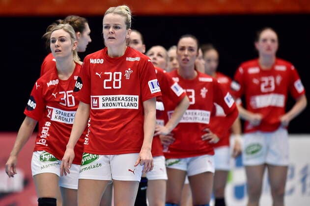Stine Joergensen efter kampen Danmark moeder Tyskland, i den indledende runde i Gruppe B, under Kvindernes Haandbold VM i Kumamoto Prefectural Gymnasium i Japan, tirsdag den 3. december 2019. , Kumamoto Denmark Copyright: BoxAmstrupx COP222 spdk20191203-141558-L