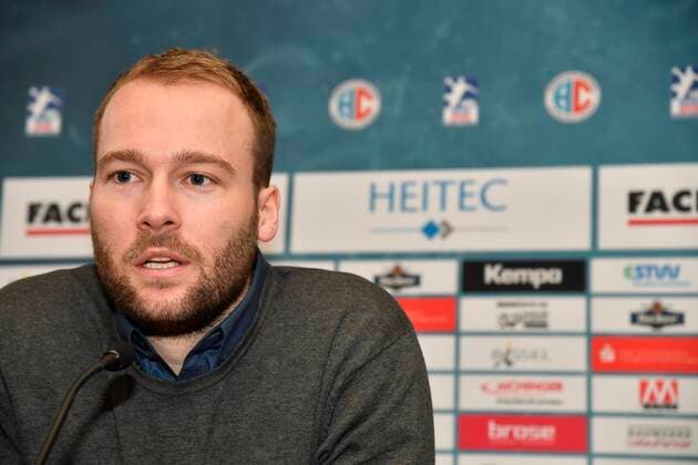 03.12.2019 - Handball - 1. Bundesliga - Saison 2019 2020 - HC Erlangen HCE - Pressekonferenz Pressetermin Medientermin - - Kevin Schmidt ( Sportdirektor HC Erlangen HCE )