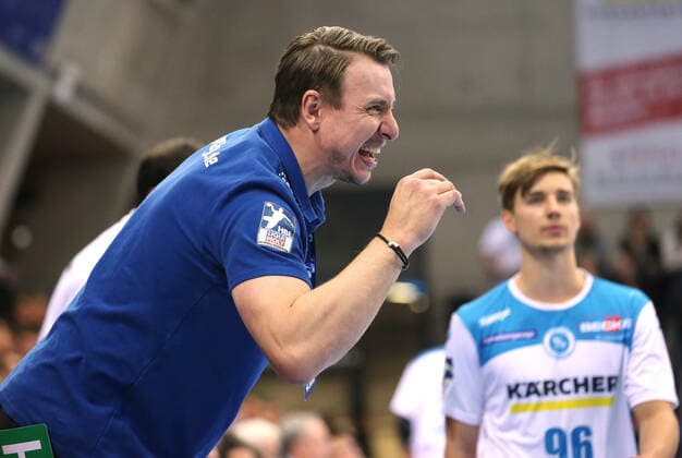 BAU 03.12.2019 Stuttgart Handball TVB Stuttgart vs. THW Kiel, Trainer Filip Jicha (Kiel)