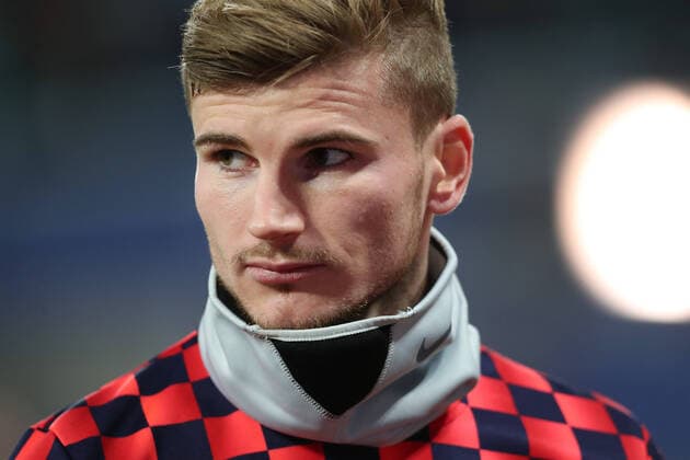 Timo Werner (RB Leipzig) - Gruppe G Gruppenphase Champions League Saison 2019-2020 RasenBallsport Leipzig vs. Benfica Lissabon in der Red Bull Arena in Leipzig - Portrait,Fußball,Deutschland,27.11.2019
