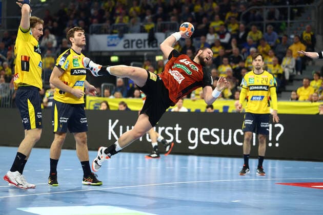 Ilija Brozovic (TSV Hannover Burgdorf), Rhein Neckar Loewen vs TSV Hannover Burgdorf, Handball, DHB Pokal, 04.12.2019 Foto Eibner Rhein Neckar Loewen vs TSV Hannover Burgdorf, Handball, DHB Pokal, 04.12.2019 Mannheim Copyright: xNeisx Eibner-Pressefotox EP_ans