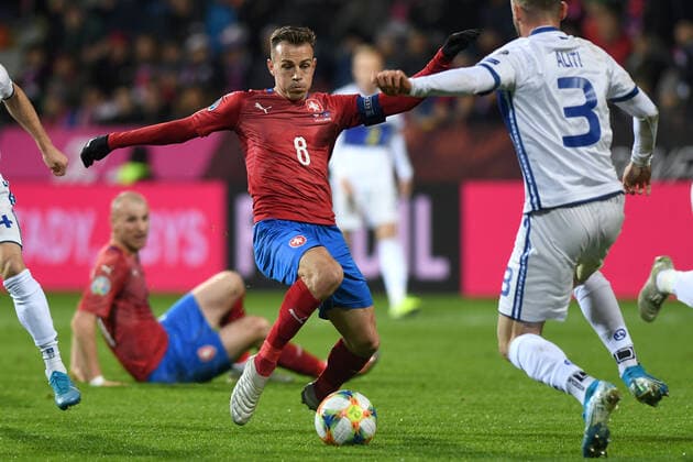 EUROPEAN UEFA QUALIFY EURO 2020, PILSEN 14-11-2019, CZECH REPUBLIC-KOSOVO 2-1, VLADIMIR DARIDA QUALIFICAZIONI EUROPEI 2020 REPUBBLICA CECA-KOSOVO 2-1