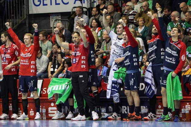 Trainer Maik Machulla (SG Flensburg-Handewitt) - Handball Bundesliga Saison 2019-2020 SC Magdeburg vs. SG Flensburg-Handewitt in der GETEC Arena in Magdeburg - Handball,MannMänner,Deutschland,05.12.2019