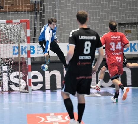 05.12.2019 xkhx Handball-Bundesliga Saison 2019 2020 MT Melsungen gegen Eulen Ludwigshafen Nebojsa Simic (16, MT Melsungen)
