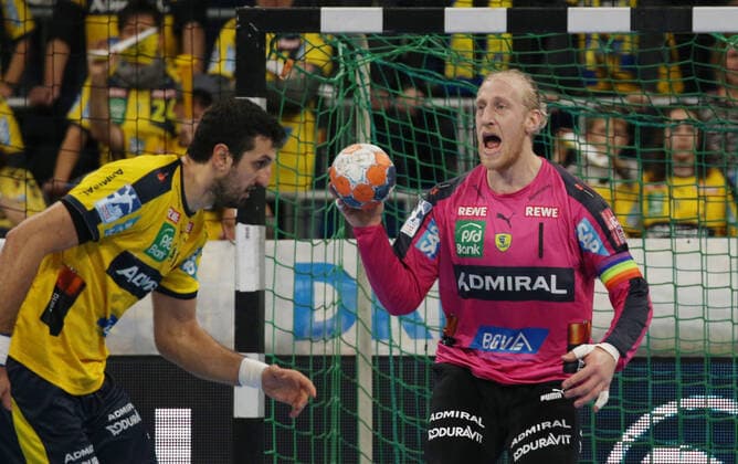 Handball, 1. Bundesliga: Rhein-Neckar-Löwen - Frisch Auf Göppingen, 16. Spieltag am 08.12.2019, Saison 2019 20, ZmdZ, Mikael Appelgren (1, Torwart, Rhein Neckar Löwen), Rhein-Neckar-Löwen - Frisch Auf Göppingen