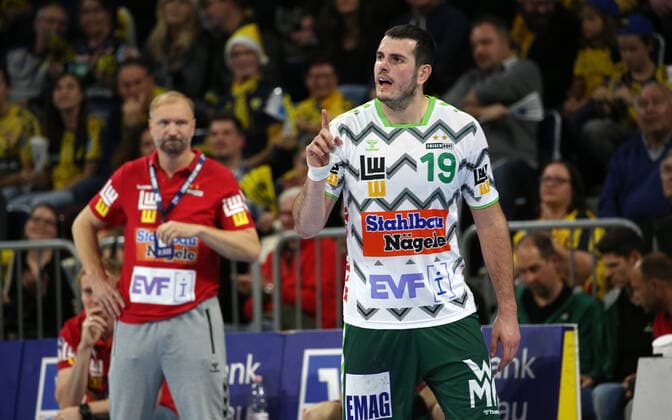 Handball, 1. Bundesliga: Rhein-Neckar-Löwen - Frisch Auf Göppingen, 16. Spieltag am 08.12.2019, Saison 2019 20, ZmdZ, Ivan Sliskovic (19, Goeppingen), Rhein-Neckar-Löwen - Frisch Auf Göppingen