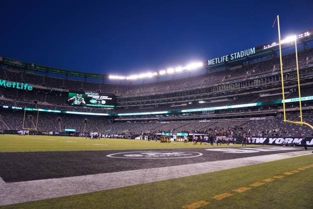 Innenraum des Met Life Stadium - 08.12.2019: New York Jets vs. Miami Dolphins, MetLife Stadium New York