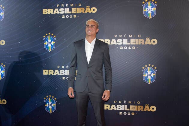 Prêmio Brasileirão 2019 RIO DE JANEIRO, RJ - 09.12.2019: PRÊMIO BRASILEIRÃO 2019 - Reinier during the 2019 Brasileirão Award held in Warehouse 2 at Pier Mauá, the city& 39;s port region, on Monday night (9), in Rio de Janeiro, RJ. (Photo: Celso Pupo Fotoarena) x1844742x  CelsoxPupo