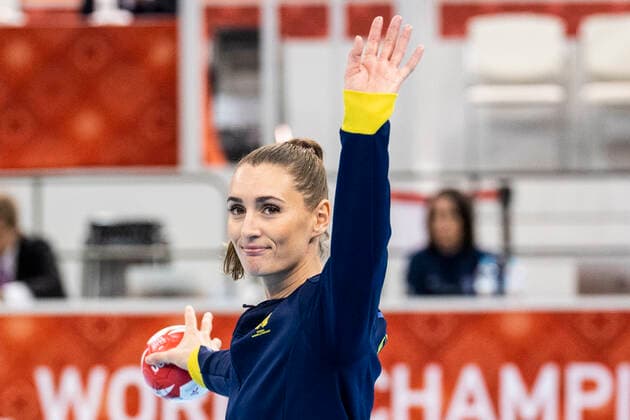 191210 Marie Wall of Sweden ahead of the Women s World Handball Championship match between Sweden and Romania on December 10, 2019 in Kumamoto. Photo: Ludvig Thunman BILDBYRAN kod LT 35698 bbeng dam women handball handboll world handball championship 2019 sverige sweden romania rumänien Copyright: LUDVIGxTHUNMAN BB191210LT001