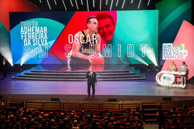 Prêmio Brasil Olímpico 2019 RIO DE JANEIRO, RJ - 10.12.2019: PRÊMIO BRASIL OLÍMPICO 2019 - The COB held on the night of Tuesday (10) the 21st. edition of the Brazil Olympic Award. The party is considered the Oscar of Brazilian where the best athletes in the country compete for several awards and are honored for the performance of the year. (Photo: Lorando Labbe Fotoarena) x1845380x  LorandoxLabbe