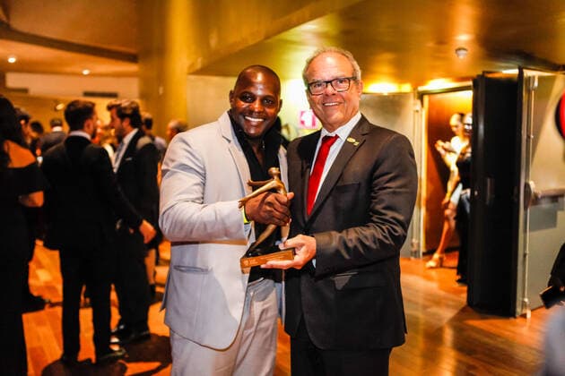 Prêmio Brasil Olímpico 2019 RIO DE JANEIRO, RJ - 10.12.2019: PRÊMIO BRASIL OLÍMPICO 2019 - The COB held on the night of Tuesday (10) the 21st. edition of the Brazil Olympic Award. The party is considered the Oscar of Brazilian where the best athletes in the country compete for several awards and are honored for the performance of the year. (Photo: Lorando Labbe Fotoarena) x1845397x  LorandoxLabbe