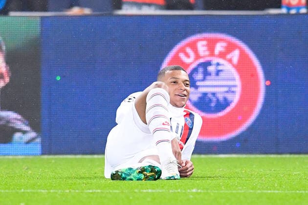 Bilder des Jahres 2019, Sport 12 Dezember JOIE - 07 KYLIAN MBAPPE (PSG) FOOTBALL : Paris SG vs Galatasaray - Ligue des Champions - 11 12 2019 FEP Panoramic 