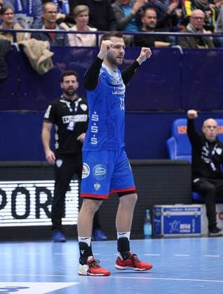 Christoph Theuerkauf (TBV Lemgo Lippe 13) GER, Handball, 1. Bundesliga, TBV Lemgo Lippe gegen Rhein-Neckar Loewen, 12.12.2019 Lemgo Copyright: xStrohdiekx Eibner-Pressefotox EP_jsk
