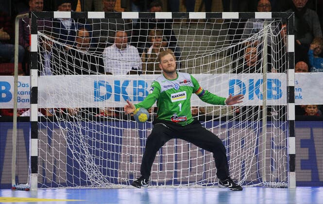 BAU 12.12.2019 Stuttgart Handball TVB 1898 Stuttgart vs. MT Melsungen, Johannes Bitter (TVB)
