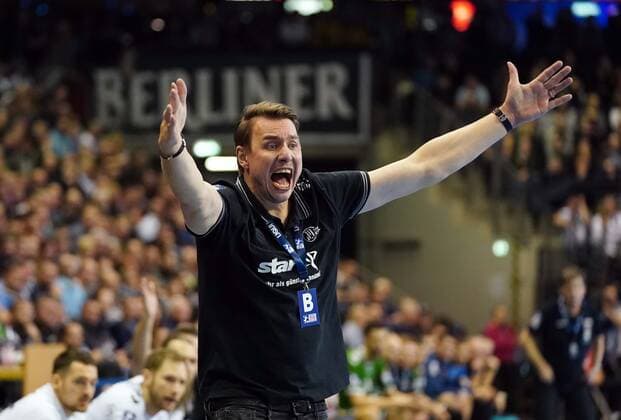 Handba12 Berlin 08.12.2019 Saison 2019 2020 HBL 1. Bundesliga Füchse Berlin - THW Kiel Filip Jicha (Kiel, Trainer)