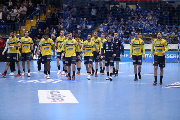 Enttaeuschung bei Rhein-Neckar Loewen GER, Handball, 1. Bundesliga, TBV Lemgo Lippe gegen Rhein-Neckar Loewen, 12.12.2019 Lemgo Copyright: xStrohdiekx Eibner-Pressefotox EP_jsk