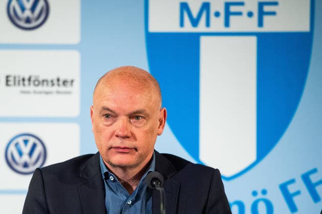 Bilder des Jahres 2019, Sport 12 Dezember Sport Bilder des Tages 191213 Tränare Uwe Rösler meddelar sin avgang under en presskonferens med Malmö FF den 13 december 2019 i Malmö. *** 191213 Coach Uwe Rösler announces his departure during a press conference with Malmö FF on December 13, 2019 in Malmö,  Copyright: CHRISTOFFERxBORGxMATTISSON BB191213CB008