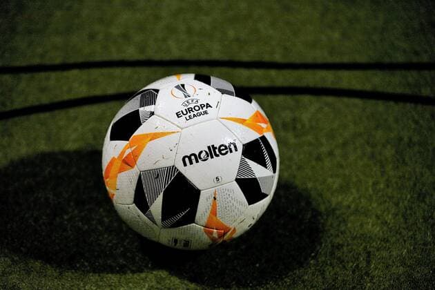 12.12.2019 Frankfurt am Main, Commerzbankarnea Saison 2019 2020, UEFA Europa League Gruppenphase, Eintracht Frankfurt (SGE) Vitoria Guimaraes Symbolbild UEFA Europa League Spielball emspor, DFL regulations prohibit any use of photographs as image sequences and or quasi-video