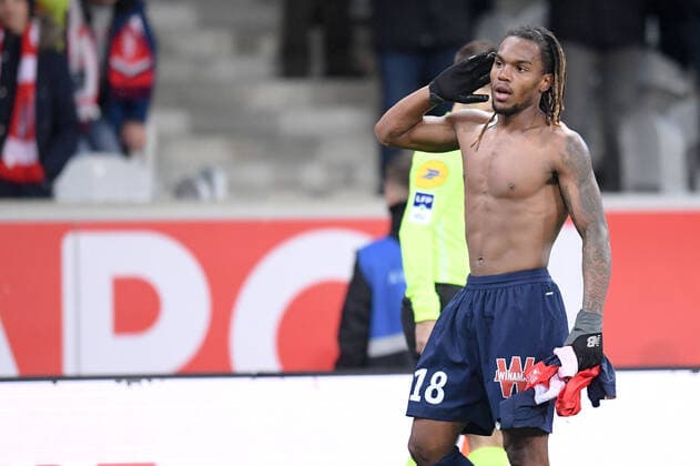 Bilder des Jahres 2019, Sport 12 Dezember JOIE - 18 RENATO SANCHES (LIL) FOOTBALL : Lille vs Montpellier - Ligue 1 Conforama - 13 12 2019 FEP Panoramic 
