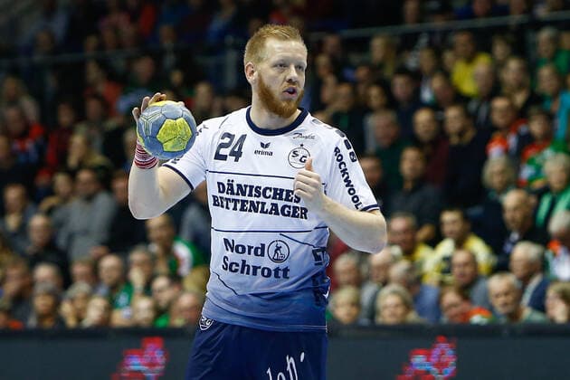 05.12.2019, xtgx, Handball Liqui Moly HBL, SC Magdeburg - SG Flensburg-Handewitt emspor, v.l. Jim Gottfridsson (Flensburg, 24) GETEC Arena