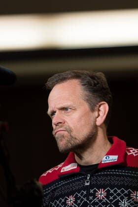 Handball, Damen WM, Nationalteam Norwegen Pressetermin 191214 Head coach Thorir Hergeirsson during a press meeting with the Norwegian team at the Women s World Handball Championship on December 14, 2019 in Kumamoto. Photo: Daniel Stiller Bildbyran kod DS 59430 bbeng dam women handball handboll world handball championship 2019 handball norway norge vm Copyright: DANIELxSTILLER BB191214DS010