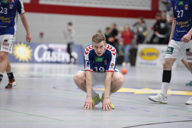 Jonas Gertges (Handball Verein Hamburg 19) GER, Handball, 2. Bundesliga, TuS N-Luebbecke gegen Handball Sport Verein Hamburg, 14.12..2019 Luebbecke Copyright: xStrohdiekx Eibner-Pressefotox EP_jsk