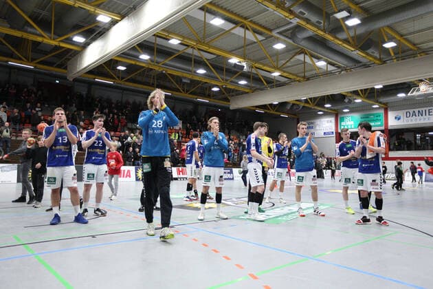 Enttaeuschung bei Handball Verein Hamburg GER, Handball, 2. Bundesliga, TuS N-Luebbecke gegen Handball Sport Verein Hamburg, 14.12..2019 Luebbecke Copyright: xStrohdiekx Eibner-Pressefotox EP_jsk