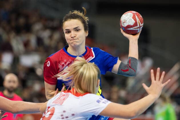 191215 Anna Vyakhireva of Russia during the Women s World Handball Championship bronze game between Norway and Russia on December 15, 2019 in Kumamoto. Photo: Daniel Stiller Bildbyran kod DS 59431 bbeng dam women handball handboll world handball championship 2019 handball norway norge vm russia ryssland Copyright: DANIELxSTILLER BB191215DS032
