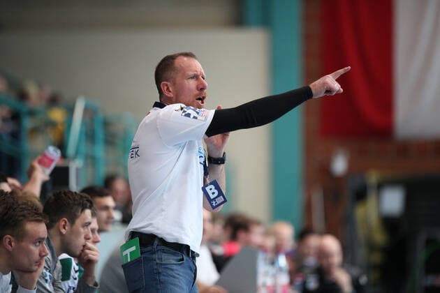 Frank Carstens (Trainer TSV GWD Minden) GER, Handball, 1. Bundesliga, TSV GWD Minden gegen HC Erlangen, 15.12.2019 Minden Copyright: xStrohdiekx Eibner-Pressefotox EP_jsk