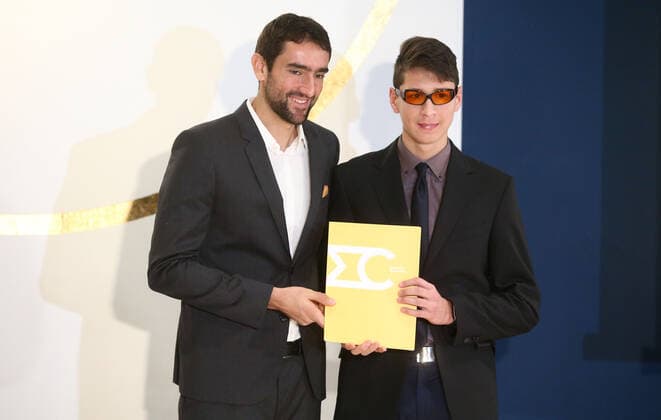 Sport Bilder des Tages Marin Cilic foundation - Zagreb, Croatia 16.12.2019., Zagreb, Croatia - Croatian tennis player Marin Cilic on behalf of his Marin Cilic Foundation offered scolarships for students in Croatia. The scholarships are to be used for the exclusive purpose of further developing their potential and are awarded to the selected candidates based on the specified criteria, which gives preference to candidates with exceptional results coming from socio-economically disadvantaged families.  MatijaxHabljak PIXSELL