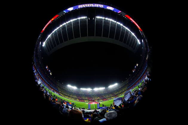 Fußball, Stadiongeschichte FC Barcelona Bilder des Jahres 2019, Sport 12 Dezember Sport Themen der Woche KW51 Sport Bilder des Tages General view (Barcelona), DECEMBER 18, 2019 - Football Soccer : Spanish La Liga Santander match between FC Barcelona, Barca 0-0 Real Madrid at the Camp Nou stadium in Barcelona, Spain. Noxthirdxpartyxsales  (118744533)