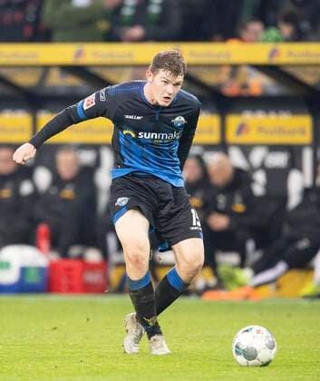 Luca KILIAN (PB) Aktion, Fussball 1. Bundesliga, 16.Spieltag, Borussia Moenchengladbach (MG) - SC Paderborn 07 (PB) 2:0, am 18.12.2019 in Moenchengladbach Deutschland. Â *** Luca KILIAN PB Aktion, Football 1 Bundesliga, 16 Matchday, Borussia Moenchengladbach MG SC Paderborn 07 PB 2 0, on 18 12 2019 in Moenchengladbach Germany Â