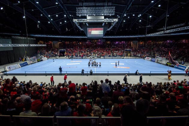 Ausverkauft vw halle MTV Braunschweig - MTV Vorsfelde MTV Braunschweig - MTV Vorsfelde, Handball, Oberliga, Saison 2019 2020, 20.12.2019 Braunschweig Copyright: xDanielxReinelt xEibner-Pressefotox EP_drt