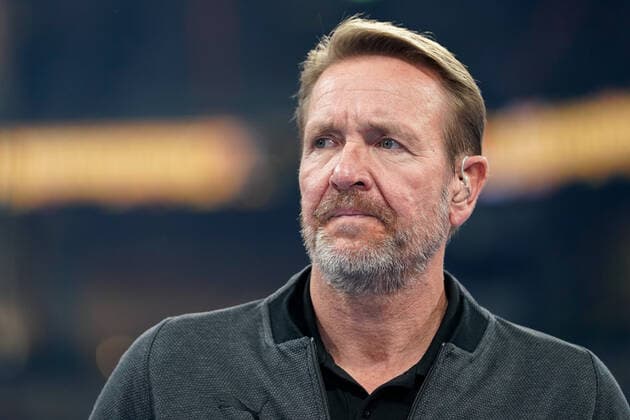 Martin Schwalb (Experte, Sky TV, Fernsehen), Einzelbild, Aktion, Action, Porträt, Portrait, 21.12.2019, Mannheim (Deutschland), Handball, Bundesliga, Rhein-Neckar Löwen - SG Flensburg-Handewitt